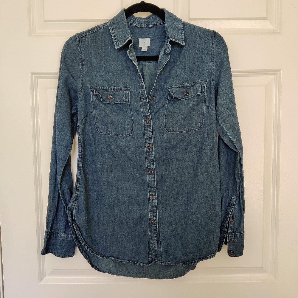 A New Day Denim Button Down from Target